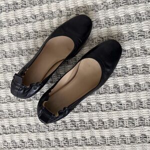 Everlane Black Leather Women's Heels